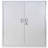 71" Gray Metal Storage Cabinet With Locking Doors And 4 Adjustable Shelves Heavy-Duty Steel Cabinet For Garage Laundry Office Or Warehouse-1200970658