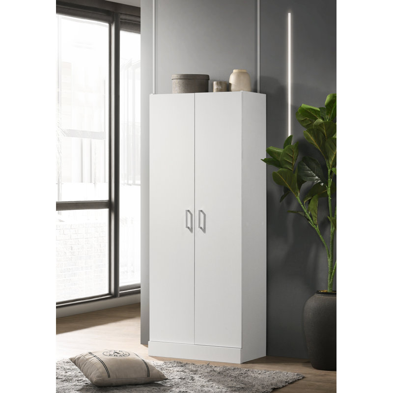 60" Height Simplistic Modern Double Door Storage Cabinet