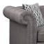 Canapé modulaire réversible en tissu avec méridienne Waldina, confortable et polyvalent pour les espaces de vie modernes