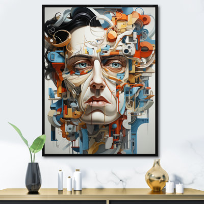Ferruccio surréalisme métamorphique Portrait II sur toile