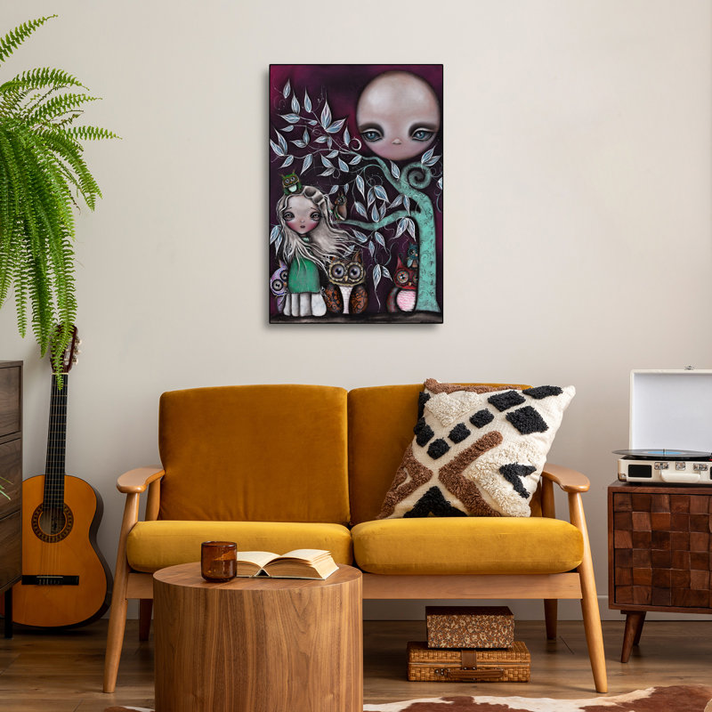 Reproduction d'art mural, toile de Steemplix, «Night Creatures» par Abril Andrade