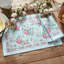 Serviette carrée en polyester Daryian