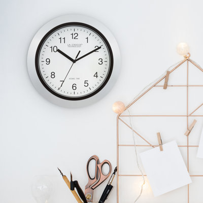 Krause 10" Atomic Analog Wall Clock