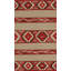 Southwestern Area Rug in Brown/Red