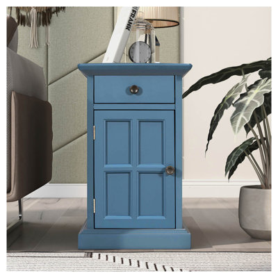 Table de bout U-Can Vintage Marine avec ports USB