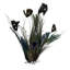 Peacock Ocelli Feather Clip-On Christmas Ornament -6"