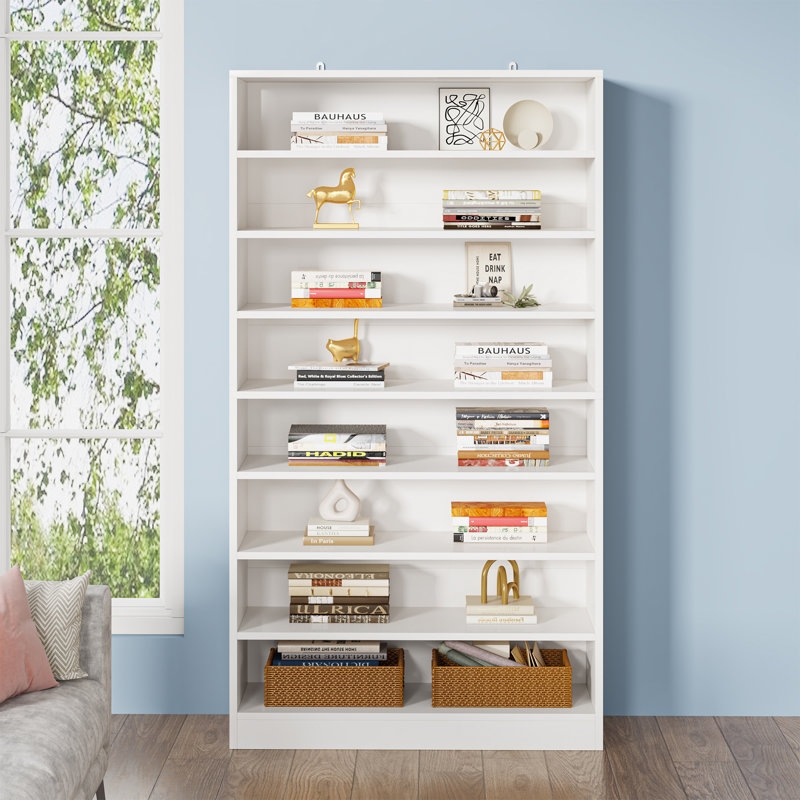 Makahla Bookcase, White