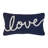Donna Sharp Checkerboard Indigo 2PC Love Pillow Set-119089149-119089148