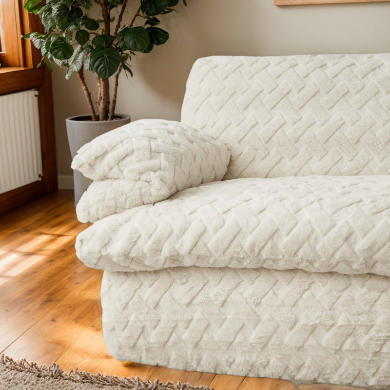 Swivel Recliner Chair with Ottoman,Full Compression Support and 360° Rotation,White