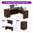 66" L-Shaped Executive Desk With Lockable File Cabinet-754092673