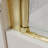 32"-34"W X 72"H Semi-Frameless 180° Rotatable Pivot Shower Door With 1/4 Inches Tempered Glass-120349529