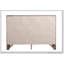 Commode cappuccino Marilla G1525-D avec tiroirs en queue d'aronde et façades biseautées élégantes en résine moulée pour les chambres à coucher modernes-1084260560