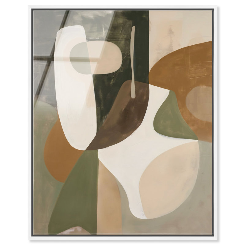 Dreamy Shape Pulse II High-Gloss Frameless Acrylic Glass Wall Art Abstract Print by Oliver Gal, Ready to Hang, 16 x 20