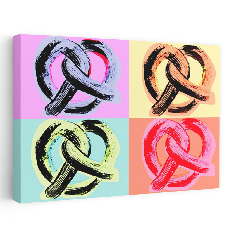 «Italian Limoni Stripes», art abstrait coloré et audacieux, 40" H x 60" W