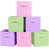 Pink/Green/Lavender