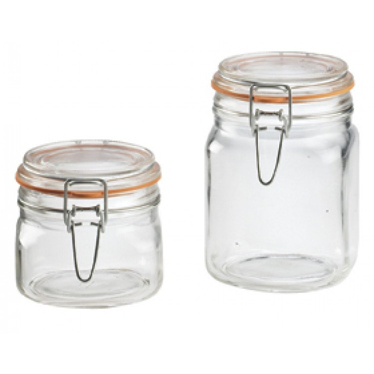 Mason Jar, 6.25" H x 5.25" W x 4" D