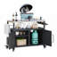 Opaline Rolling 54.5" Outdoor Kitchen Island With Stainless Steel Tabletop With Lockable Wheels