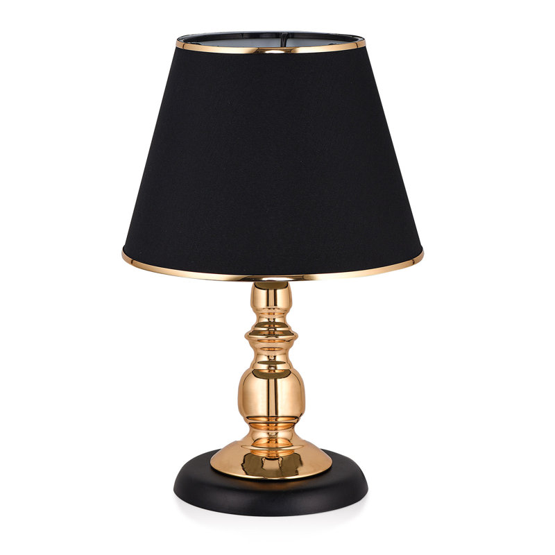 Lampe de table en métal, Or
