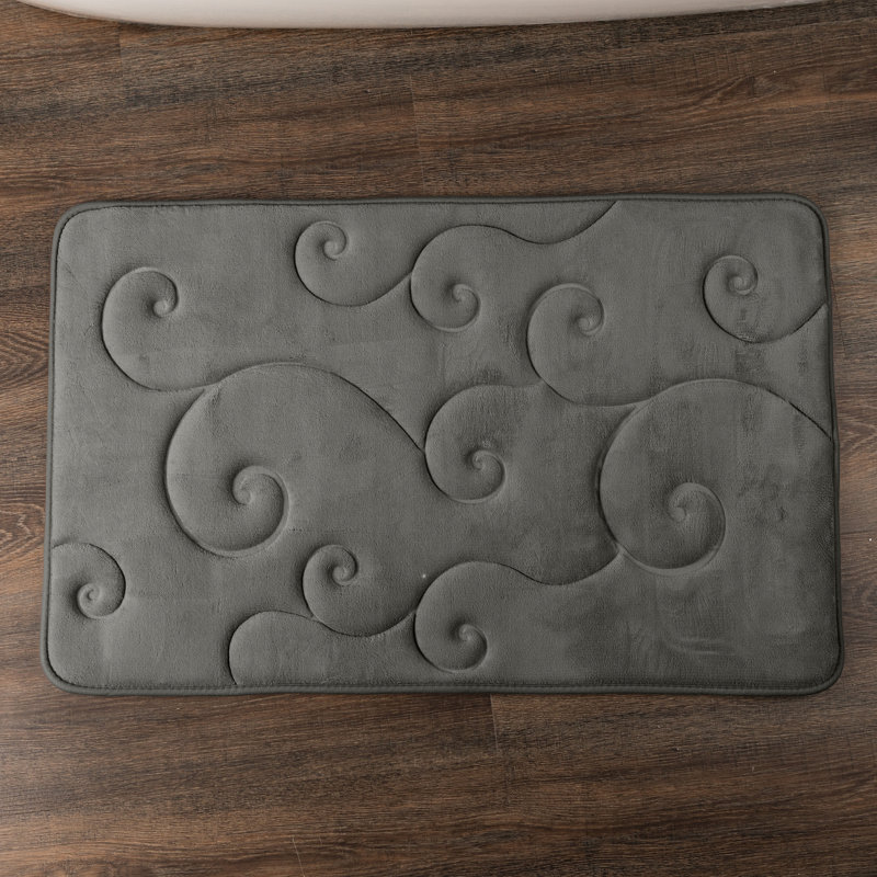 Ensemble de tapis pour salle de bain Gosim, Platinum