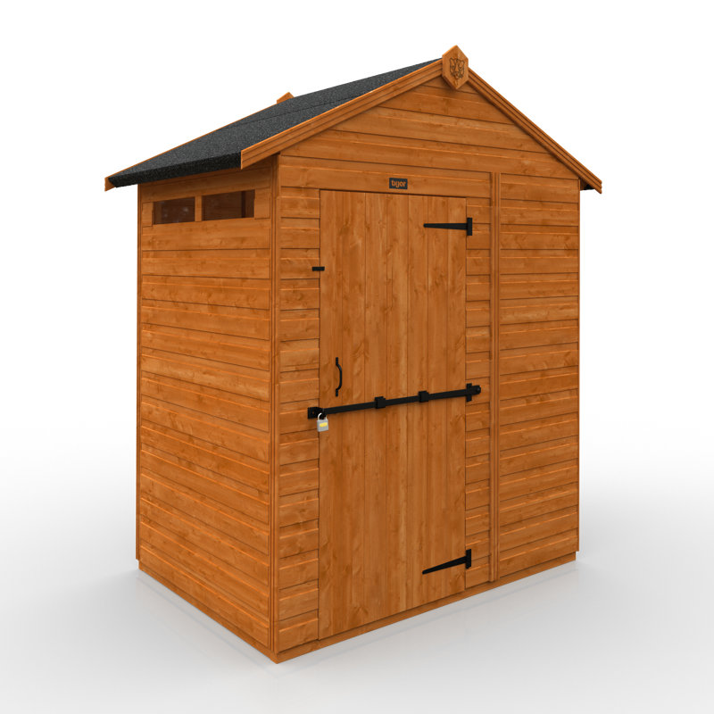 4x6w TigerFlex® Shiplap Apex Security Shed