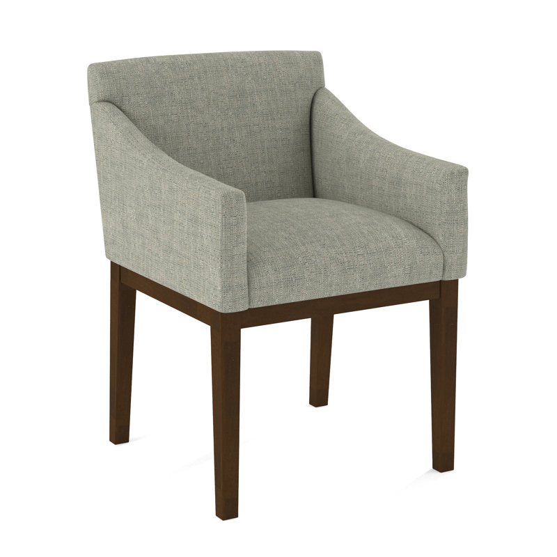 Upholstered Arm Chair, Applause Bray, Pecan