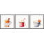 Chastain Cold Christmas Treats 3 Piece Single Picture Frame Painting Set-2066018730