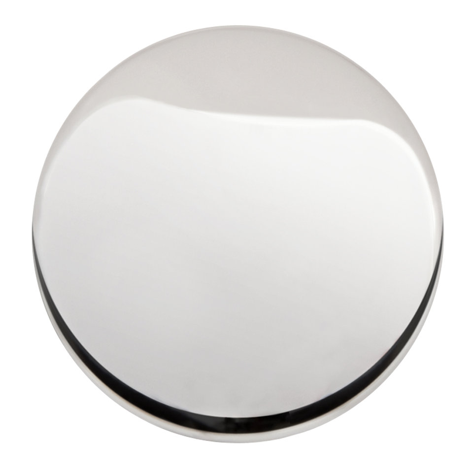 Lancaster 1.13" Round Cabinet Knob, Polished Nickel