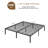 Modern Metal Bed Frame, No Headboard, No Box Spring Needed-498282558-515542418