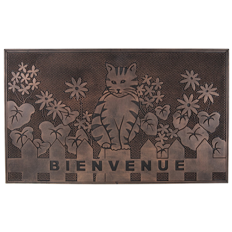 Bienvenue 30 po x 18 po tapis pour porte d’extérieur Rubenstein