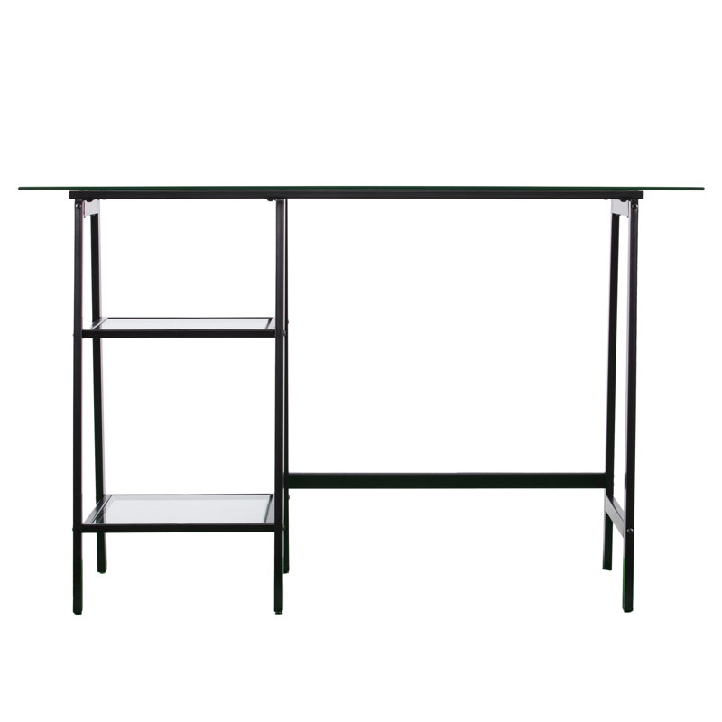 Bureau d'écriture en verre Conneautville, Noir
