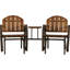 Chaise berçante en métal Allerton