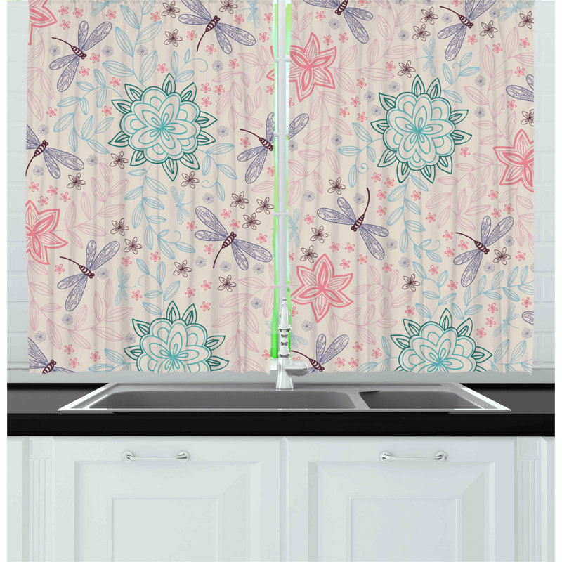 Pointed Kitchen Curtain