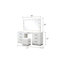 Ensemble de chambre avec lit coiffeuse 5 pièces Vannida-1738928811