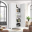 Armoire de rangement en métal durable avec tablettes réglables et portes galbées, parfaite pour la vie organisée dans n'importe quelle pièce-1133489712