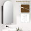 40mm W 80mm H Wall Mounted Required Framed Medicine Cabinet Mirror-68837183