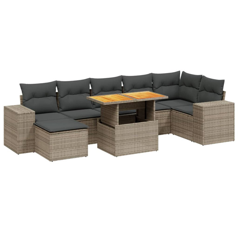 Ensemble de canapé de jardin Vidaxl