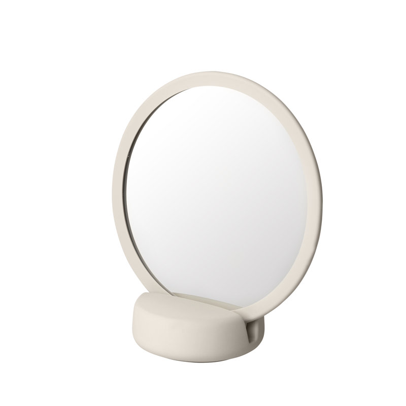 Miroir de coiffeuse SONO, Couleur clair de lune / crème