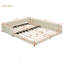 Ensemble de lit plateforme tapissier Adonia &-851714676
