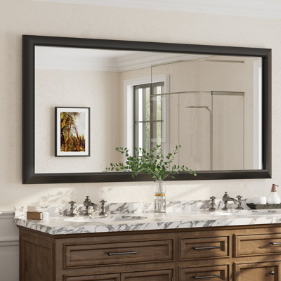 Amara Tempered Glass Mounted Wall Mirror