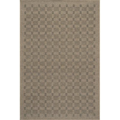 Nate Berkus Walker Modern Checkered Washable Area Rug