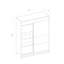 Carbone Display Cabinet