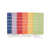 Blue/Lilac/Red/Orange/Yellow/Pistachio