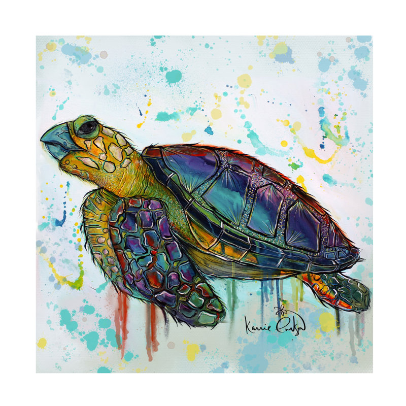 Art sur toile Karrie Evenson, H 14 po x l 14 po