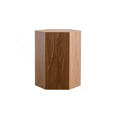 Hexagon Coffee Table, Modern End Table