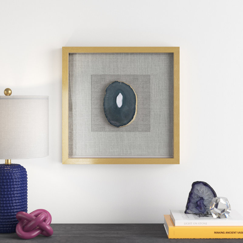 Glam Abstract Wall Decor on Solid Wood
