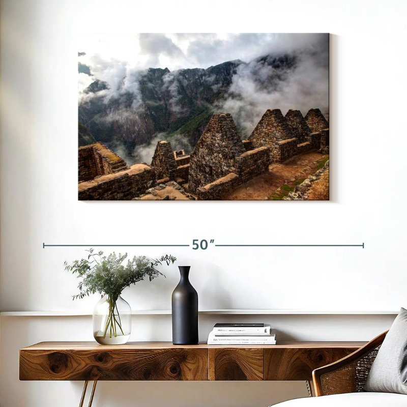 Lilie Cloudy Machu Picchu, 26" H x 39" W