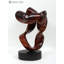 «Eternity», sculpture sur bois abstraite sculptée à la main, décoration de table Art moderne