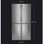 GE Profile™ Series Energy Star Smart 28 Cu. Ft. Fingerprint Resistant Quad-Door Refrigerator