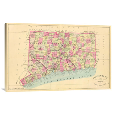 " State Of Connecticut, 1893 "