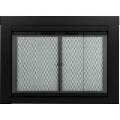 Ablah Bifold Steel Fireplace Door